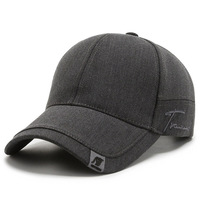 Wysokiej jakości jednolite baseballowe czapki dla mężczyzn odkryty czapka bawełniana kości Gorras CasquetteHomme mężczyźni czapki z daszkiem 1